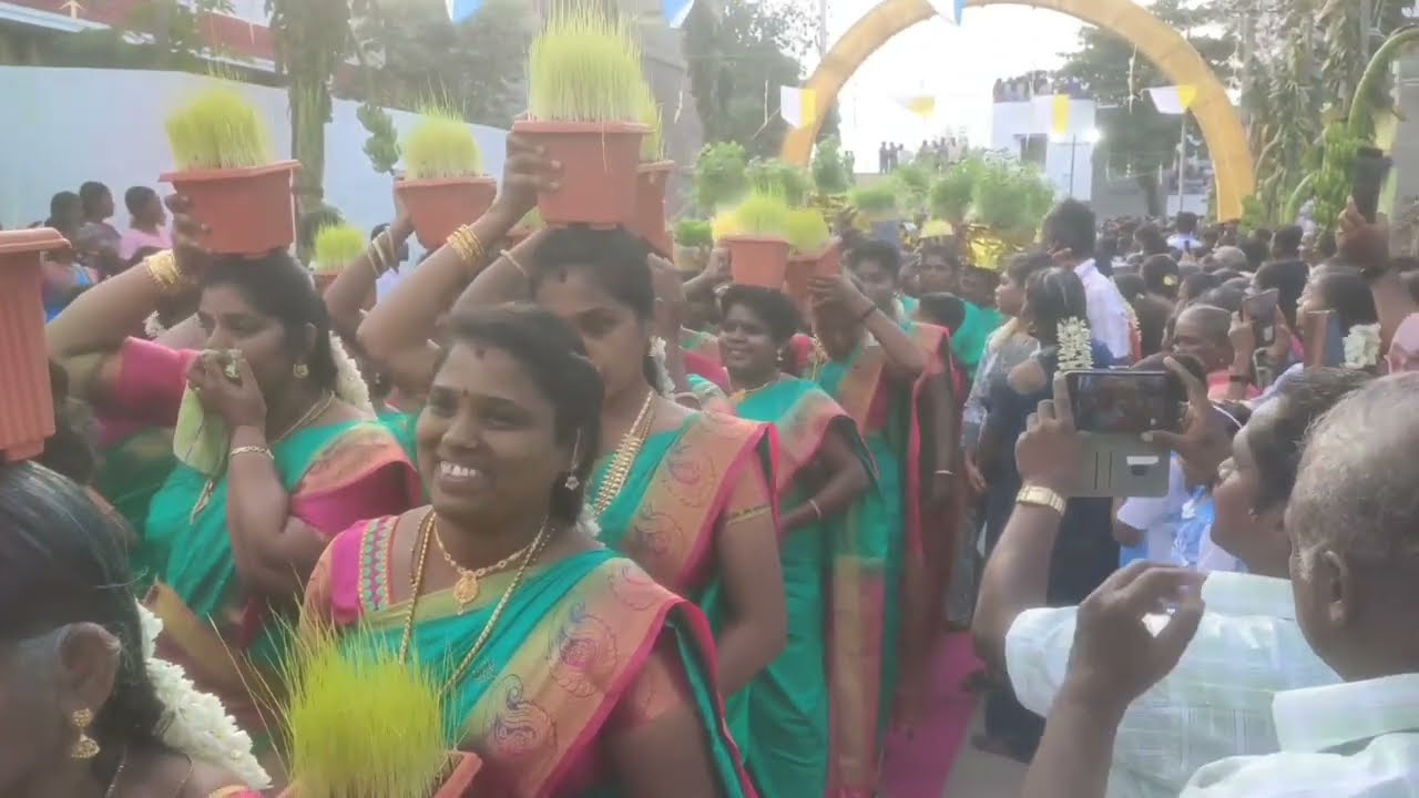 பசிலிக்கா பெருவிழா🎉 | புதுமைநகர் காமநாயக்கன்பட்டி தூய பரலோக மாதா பேராலயம் #kamanayakkanpatti