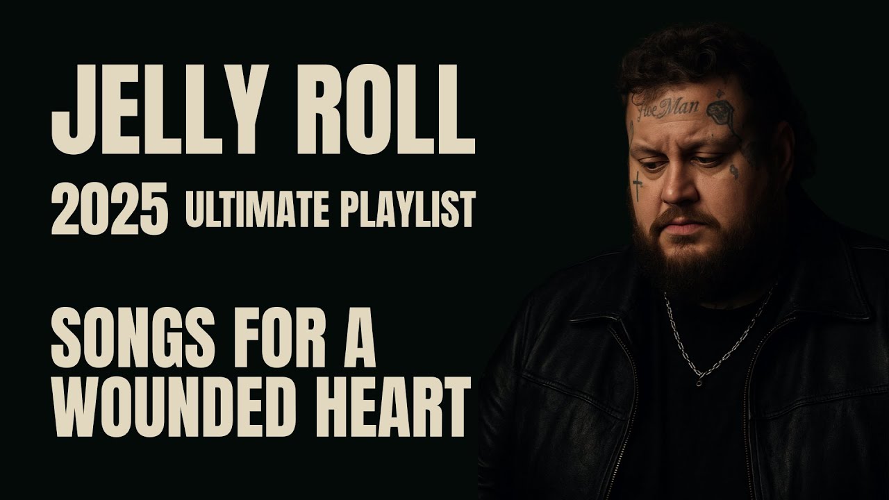 Jelly Roll Songs for a Wounded Heart - 2025 Playlist (Cover Remix)