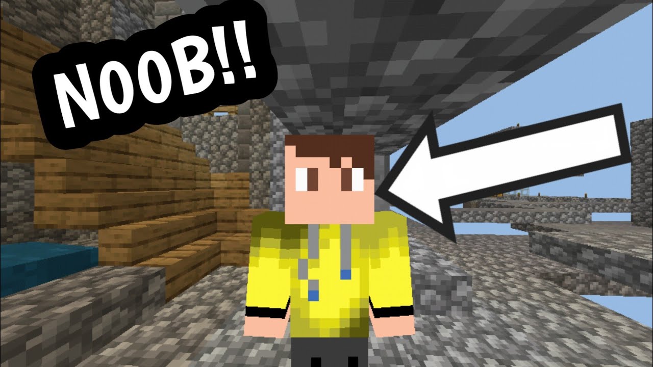 How Does it Feel Like To Be a NOOB !! - HyperLands MCPE Server