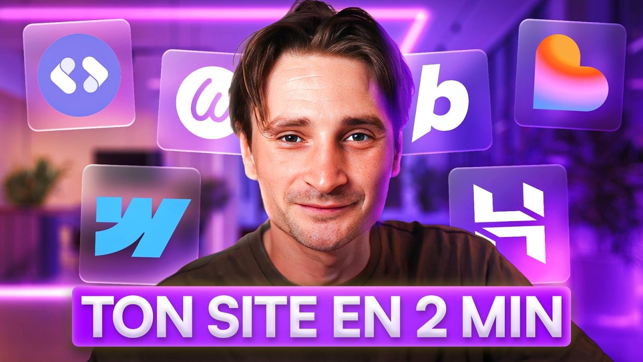 J’ai testé 9 IA pour créer des sites en mode FACILE