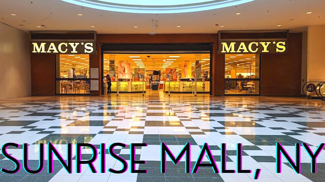 Sunrise Mall, Massapequa NY - Dying Mall Soon to be Closed