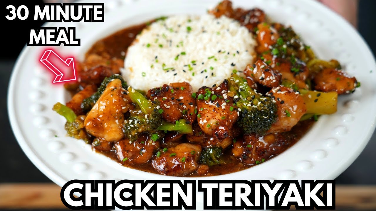 ANYONE Can Make This DELICIOUS Chicken Teriyaki | 30 Minute Meals
