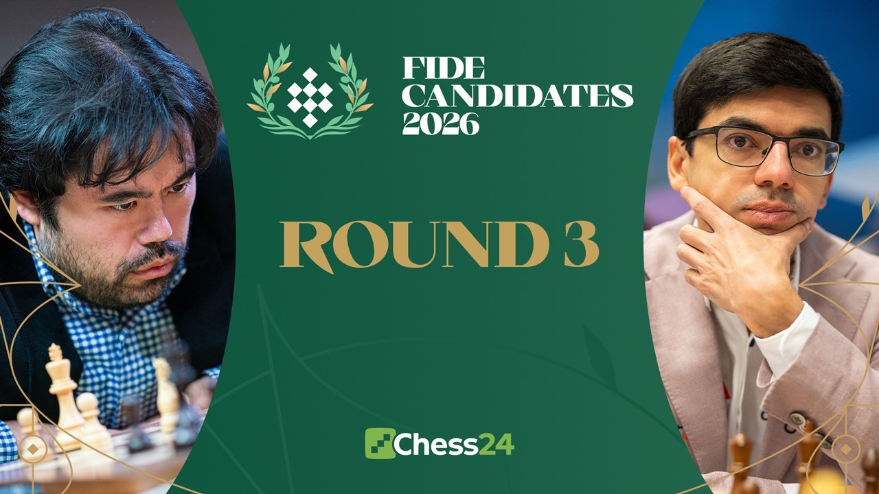 FIDE Candidates 2026: Hikaru v Anish, Pragg v Sindarov & Zhu v Bibisara Clash For Early Lead! Rd 3