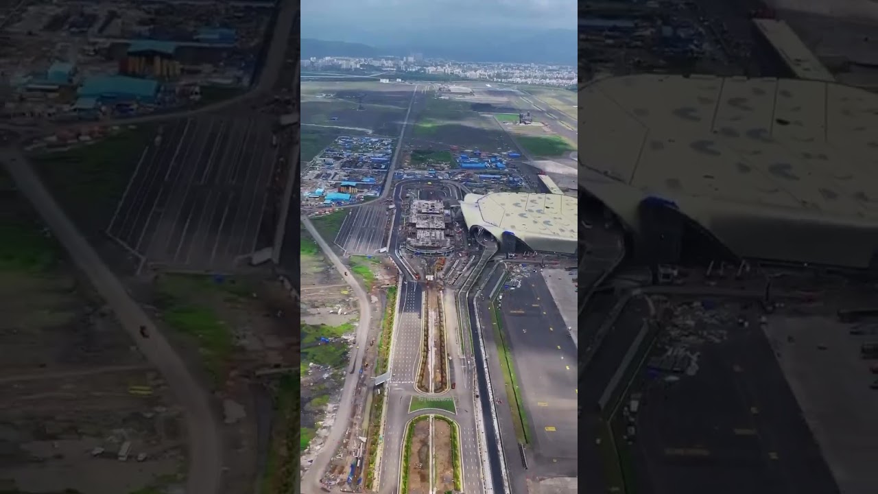 Navi Mumbai international airport sey to take on October 8/2025😱✈️ 
