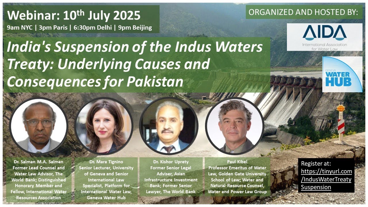India's Suspension of the Indus Waters Treaty: Underlying Causes and Consequences for Pakistan