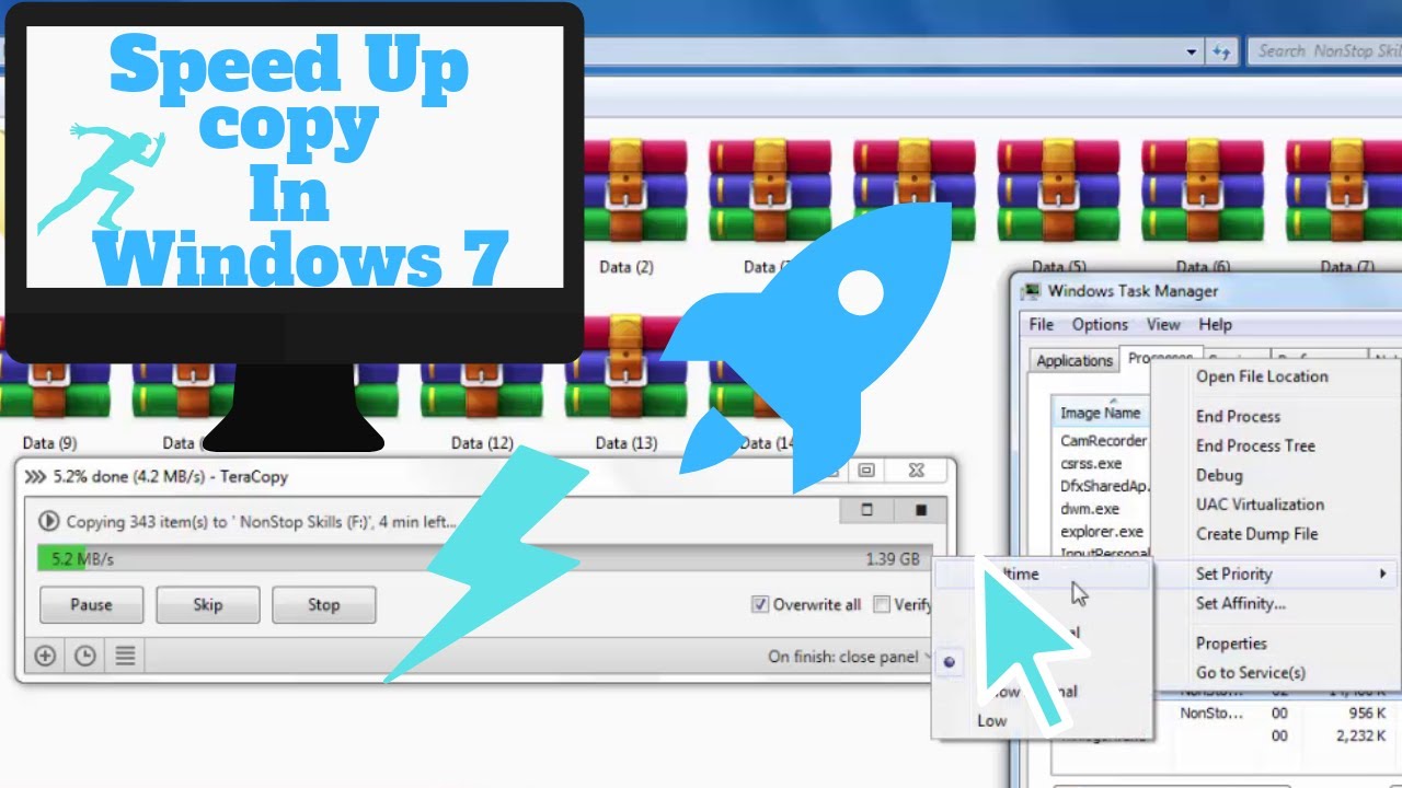 How To Speed Up copy In Windows 7