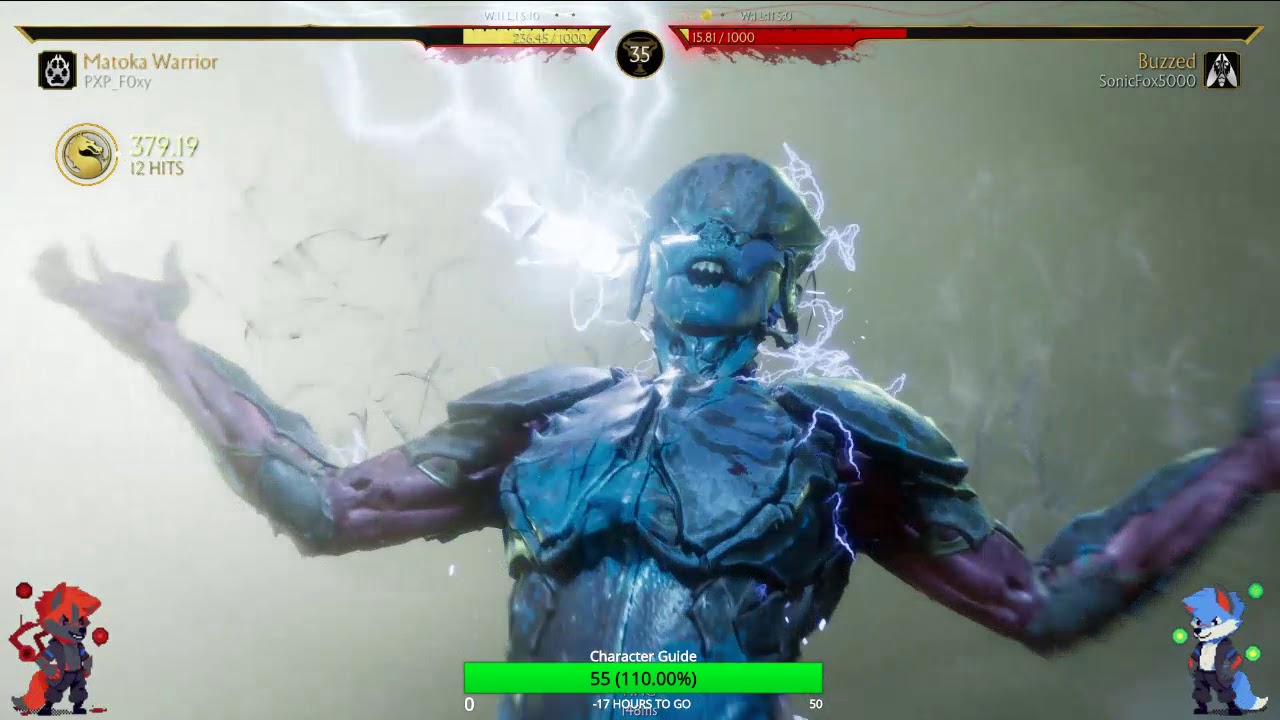 SonicFox - Using D'Vorah Vs F0xy 【Mortal Kombat 11】