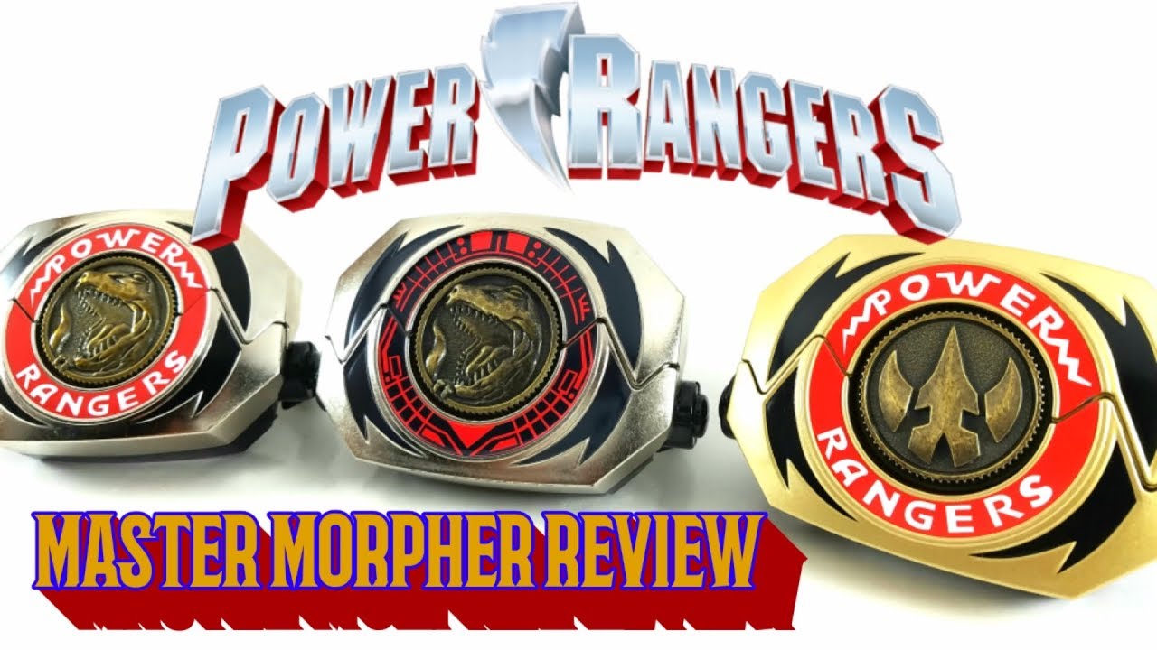 Power Rangers Legacy Master Morpher BD15 Decals and Props Review