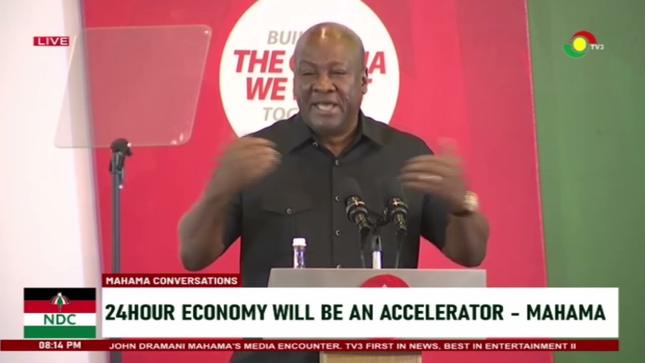 John Mahama's Full Speech: A media encounter with JDM