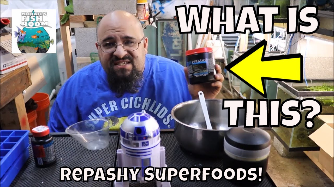 Что такое корм для рыб Repashy? Как кормить рыб Repashy SuperFood.