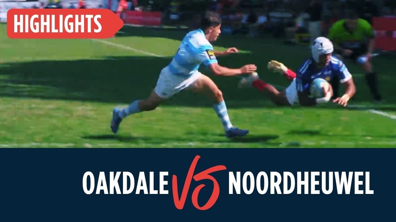 Rugby - Oakdale Landbou vs Ho&euml;rskool Noordheuwel - NMI Toyota Noordsuid - 31 March 2026