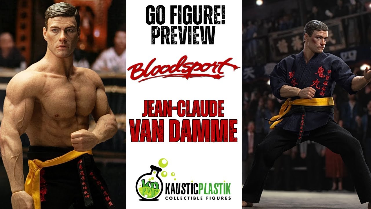 KAUSTIC PLASTIK BLOODSPORT JEAN-CLAUDE VAN DAMME 1/6 SCALE FIGURE PREVIEW
