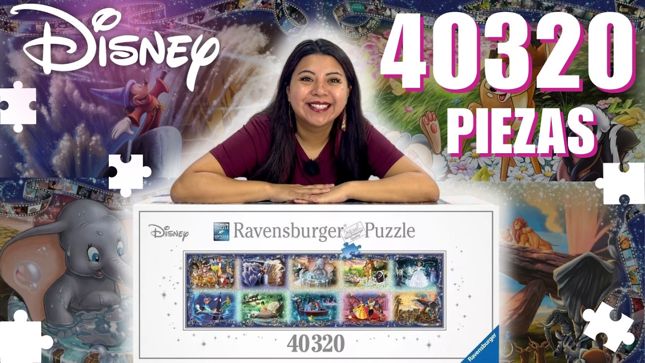 Rompecabezas de 40320 PIEZAS de Momentos Inolvidables de Disney | Ravensburger UNBOXING