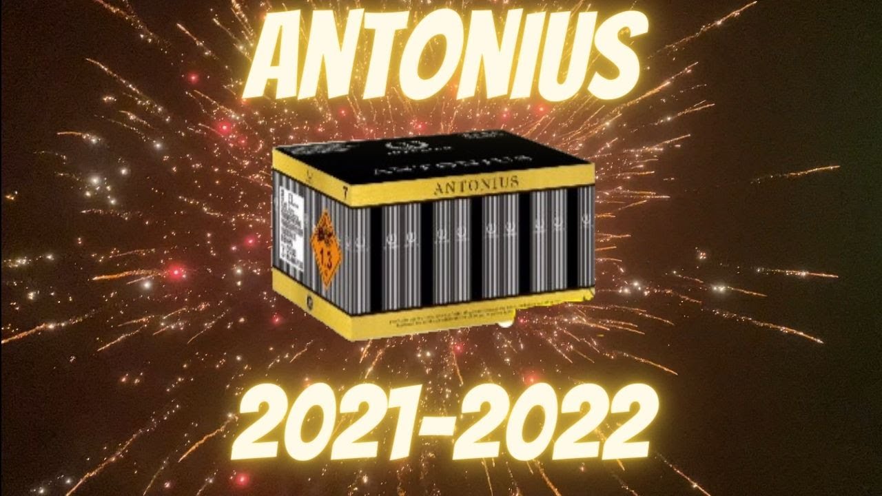 Antonius 80 skud. Fyrværkeri test 2021-2022