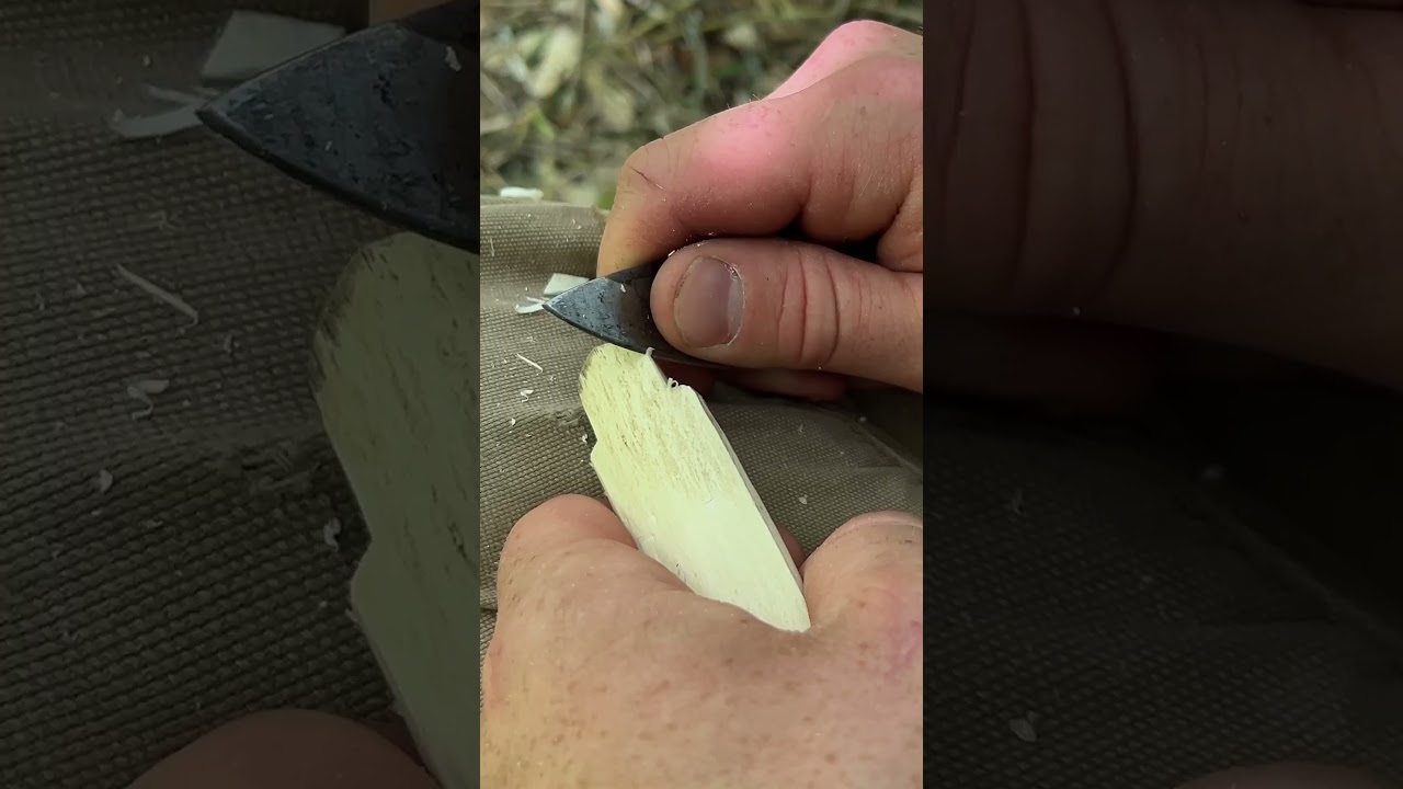 Как сделать лук в дикой природе, часть 3 #выживание в лесу #стрельба из лука #изготовление луков