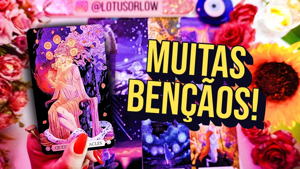 ⭐MUITO ABENÇOADA/o: Se essa leitura te encontrou seu sorriso vai brilhar | TAROT HOJE