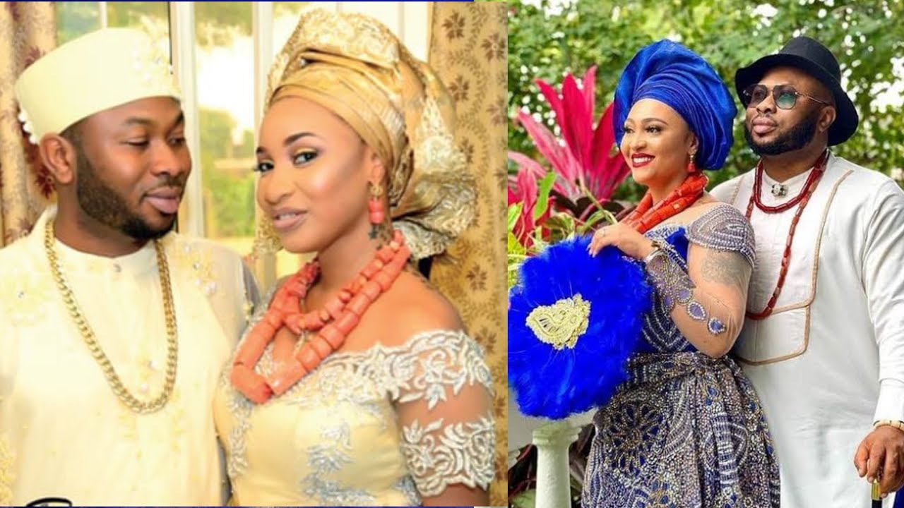 Actress Tonto dikeh celebrated with ex usband