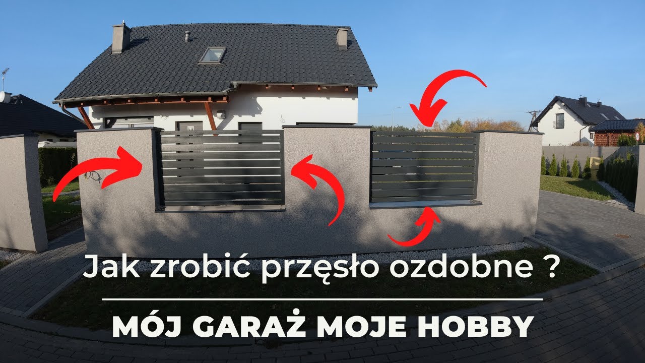 Jak zrobić tanio i solidnie przęsło ogrodzeniowe ?