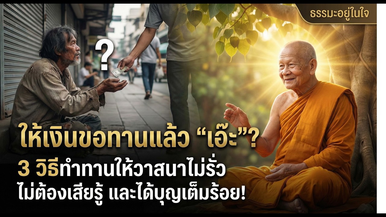 ให้เงินขอทานแล้ว 