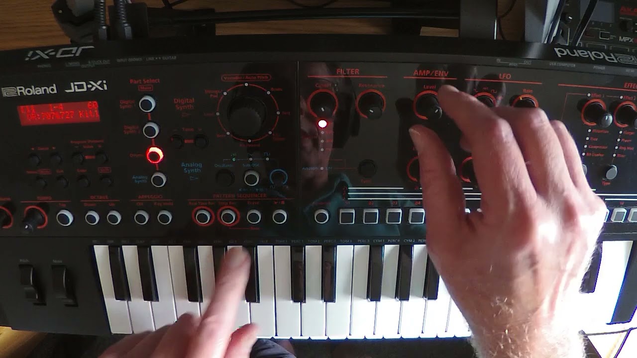 How I created a JD-Xi backing track for my cover of Depeche Mode's 'Enjoy the Silence' - Part One