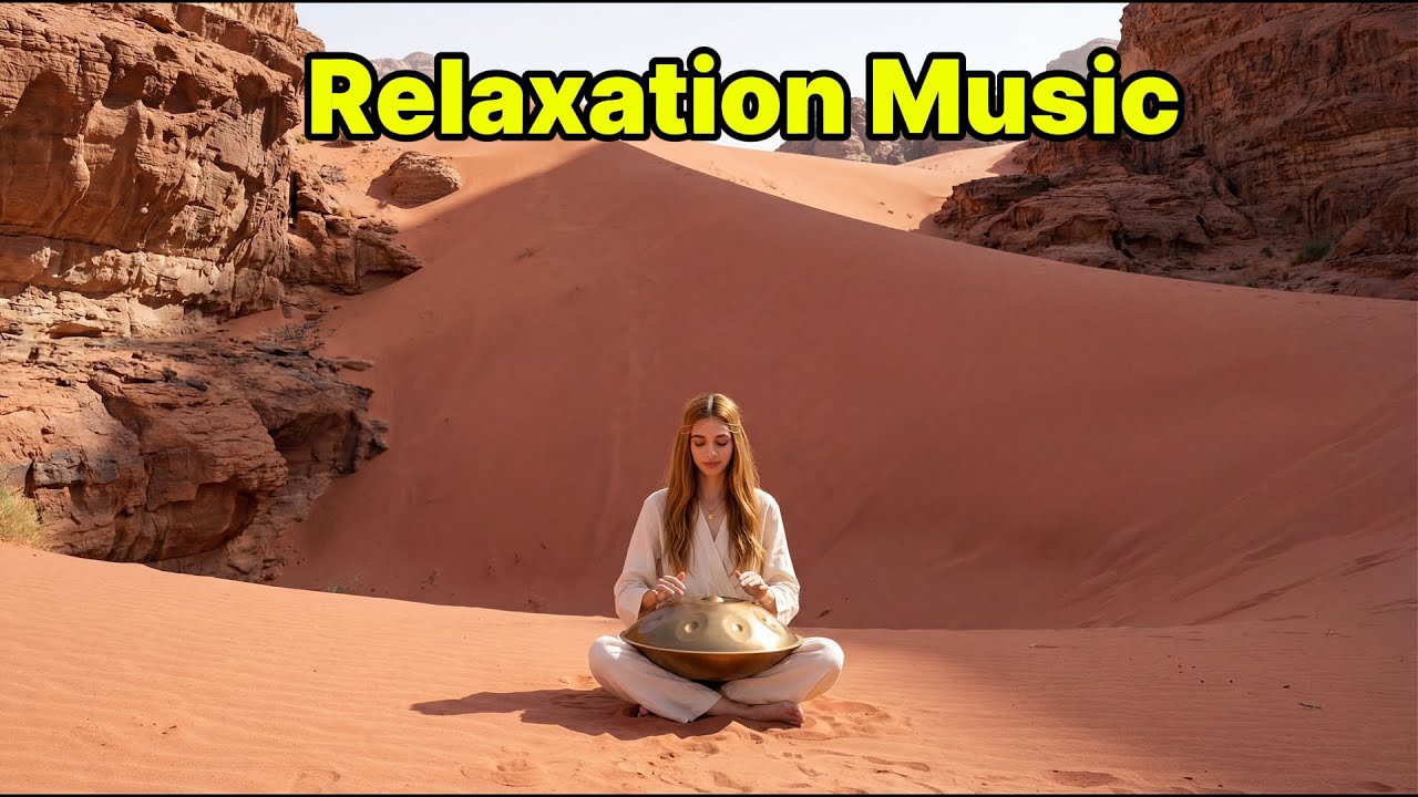 🏜️ Ancient Desert Mystery | 1 Hour Handpan & Oud | Wadi Rum Jordan