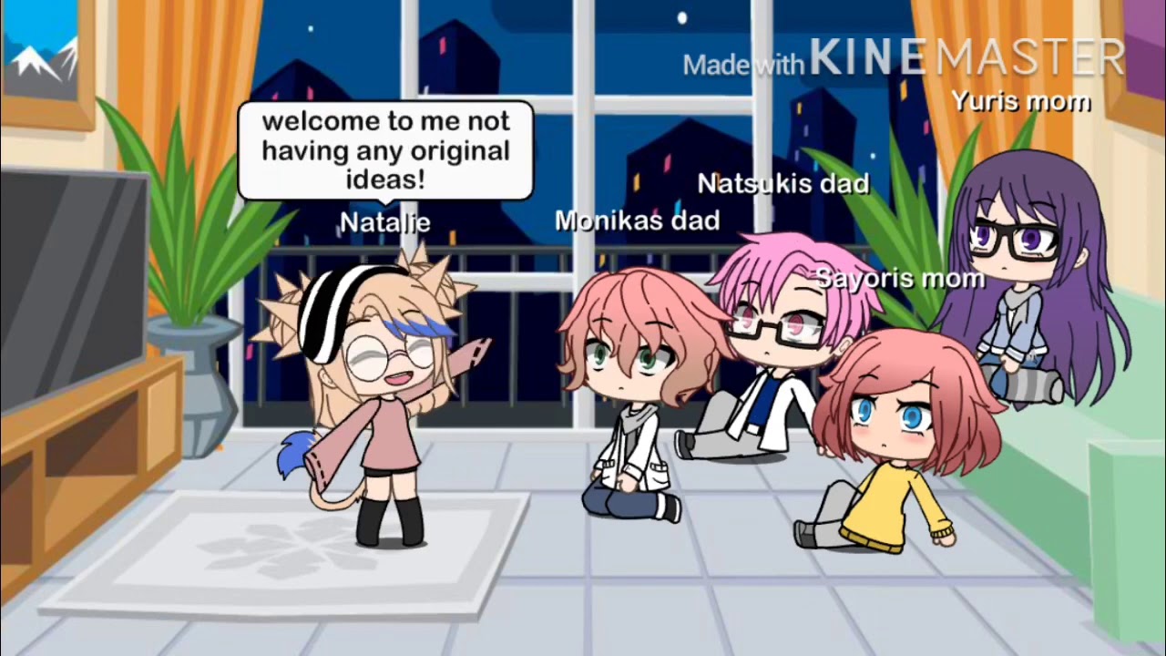 Ddlc parents reacts to it’s not like i like you or anything