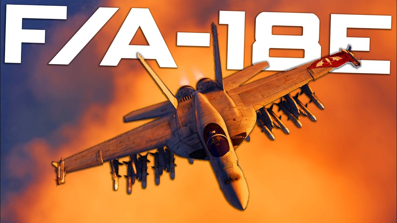 Everyone Is A Demon When You Play The F/A-18E S̶u̶p̶e̶rhornet