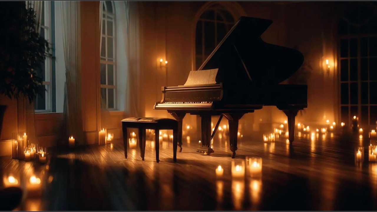 🕯️ Classical Piano in Candlelight - Relaxing Music for Soul and Heart | Mozart, Beethoven, Chopin