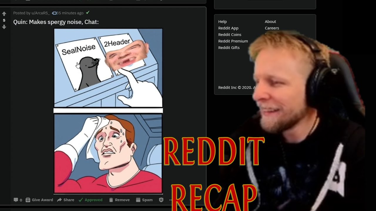 Quin69 Reacts to Community made Memes! Reddit Recap #2