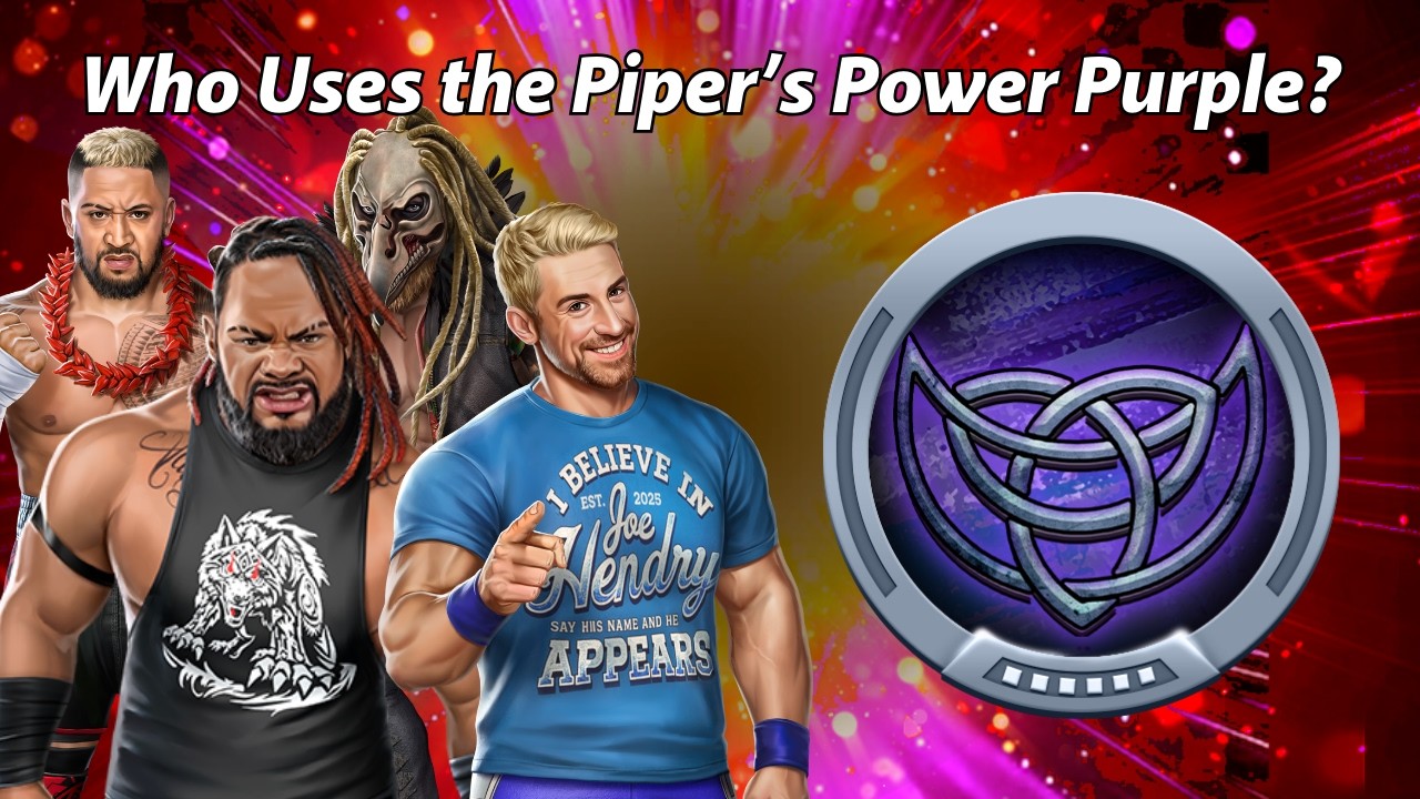 Pipers Power - Purple :: Чемпионы WWE