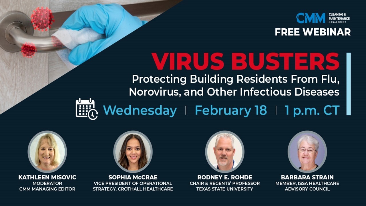 Virus Busters: Protecting Building Residents From Flu, Norovirus, and Other Infectious Diseases