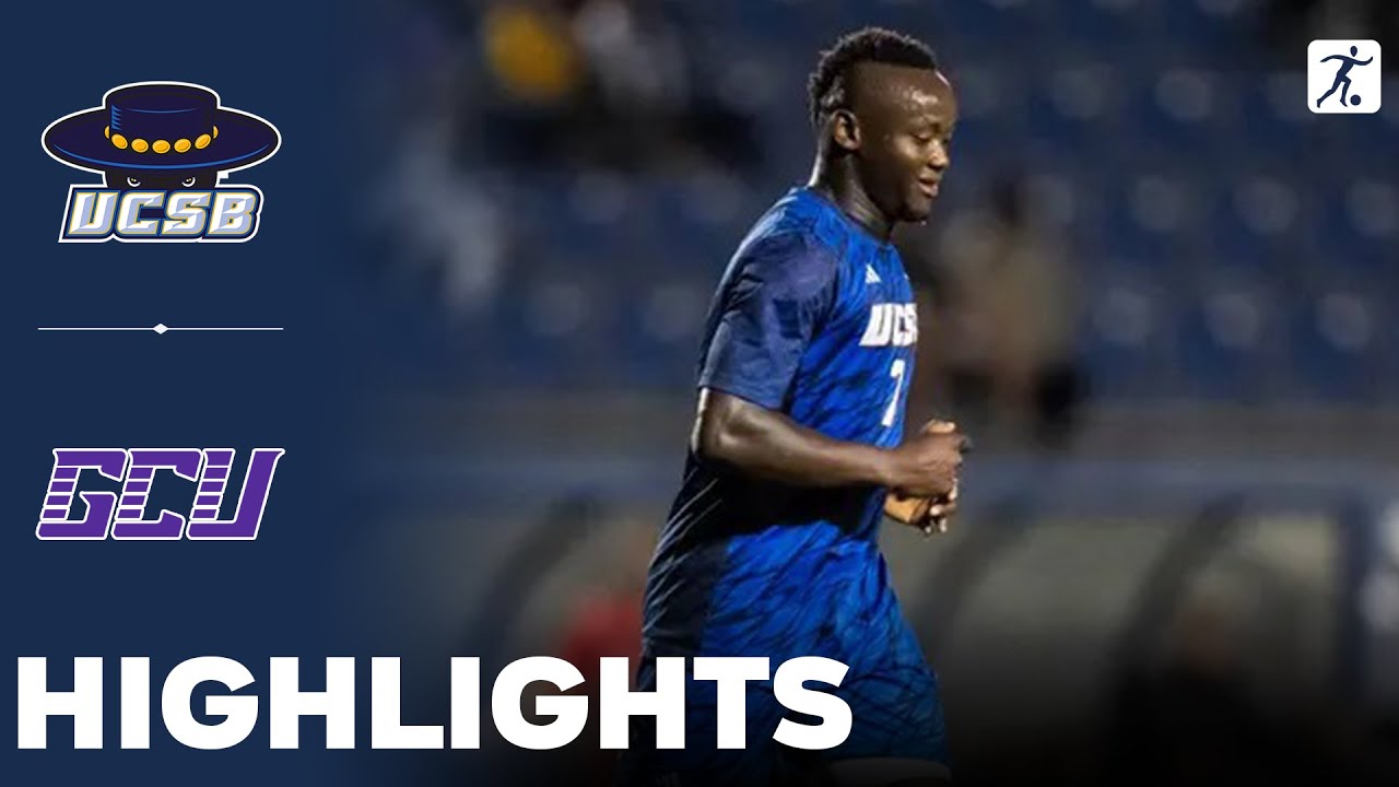 Санта-Барбара против Гранд-Каньона | NCAA College Soccer | Лучшие моменты — 21 сентября 2025 г.