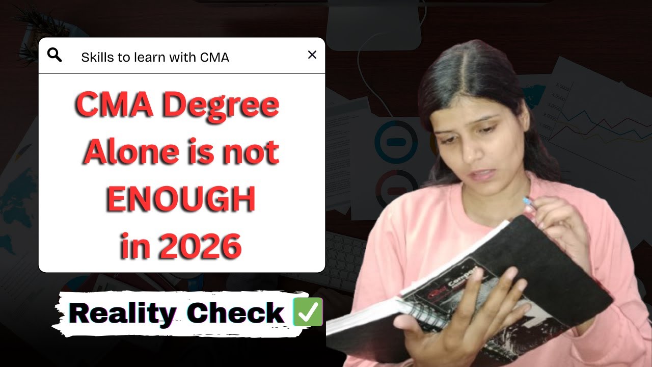 Hard truth about CMA Degree and Salary | @Trapti talks