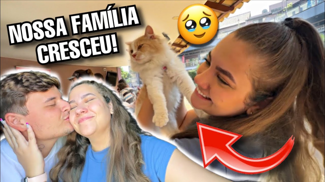NOSSA FAMÍLIA CRESCEU!!😭❤️