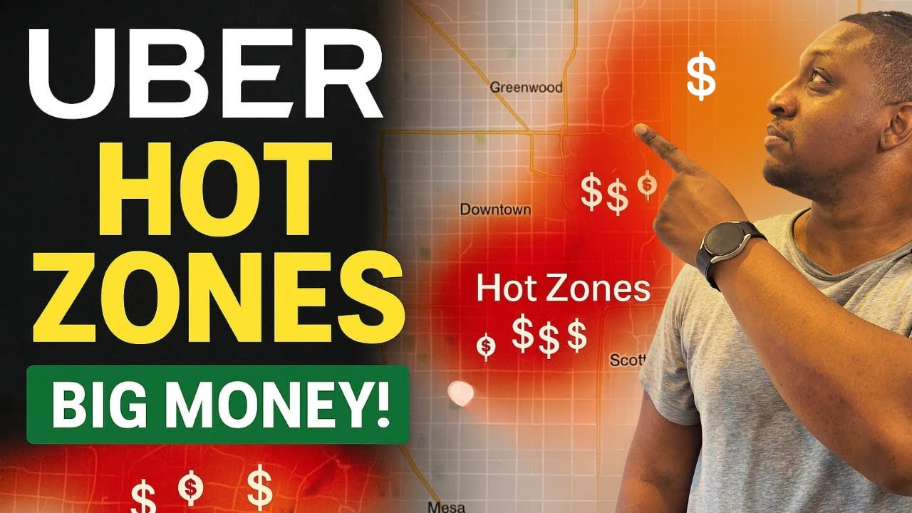 NEW Uber Hot Zones EXPLAINED  Where the Money REALLY Is!