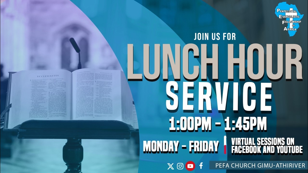 Welcome to Our Lunch hour || Minister: Elizabeth Omariba || //  03/03/26.