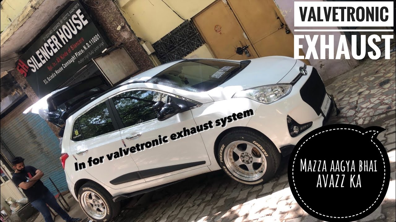 Installing valvetronic exhaust in my Ground Pounder /(SILENCER HOUSE)