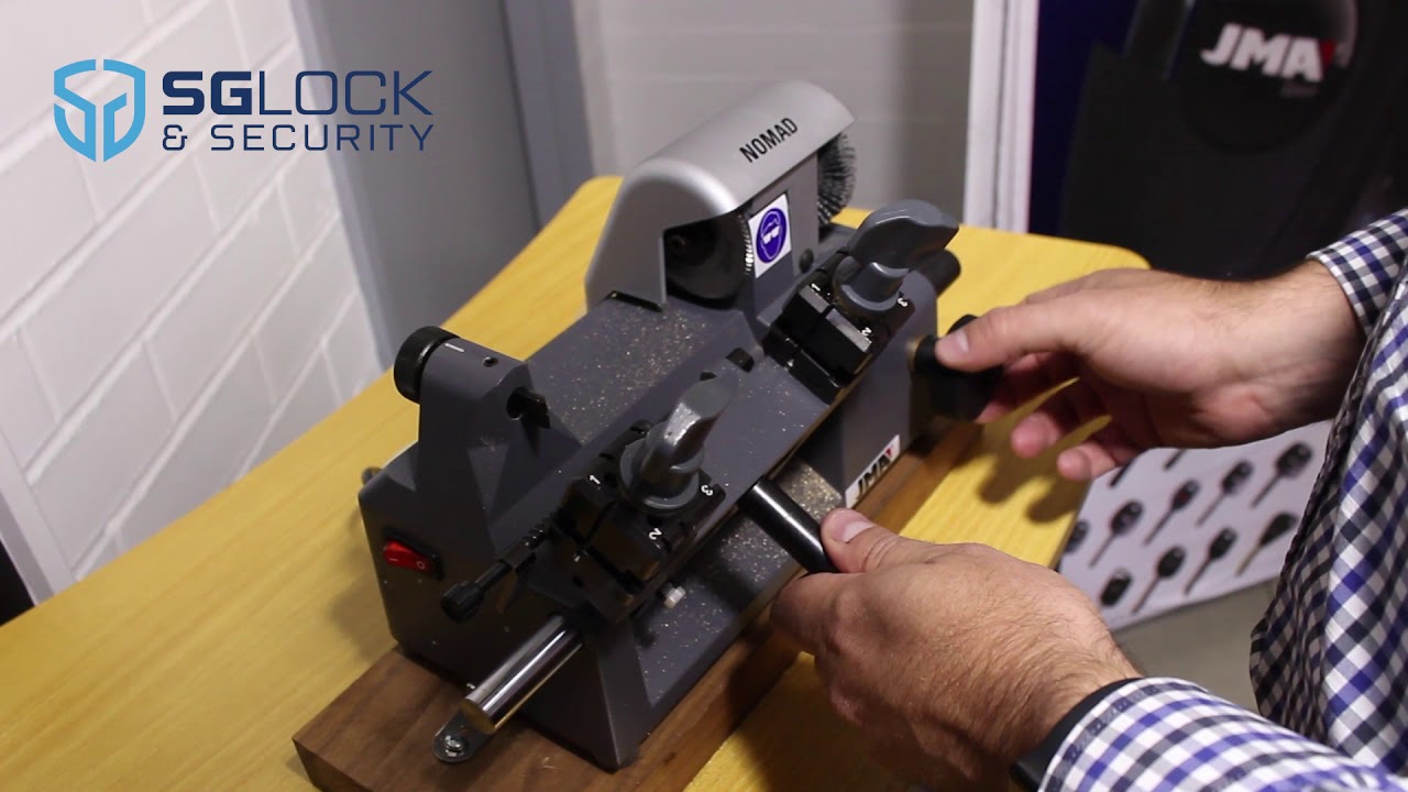 SG LOCKS - Product Focus.. JMA NOMAD Key Machine