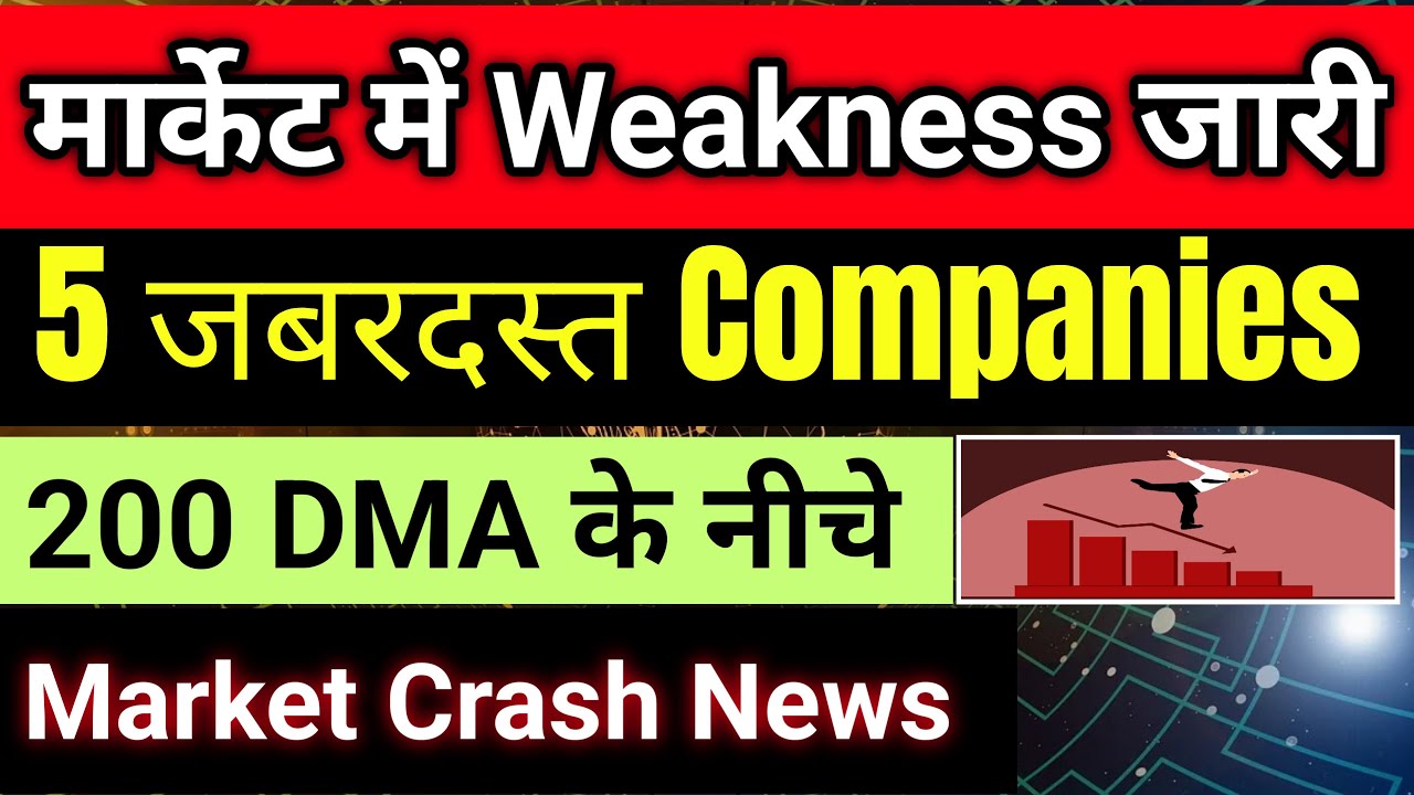 5 Strong Companies Below 200 DMA | Undervalued Stocks | Stock Market News Today