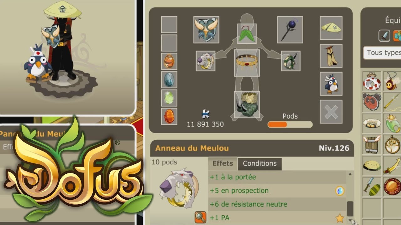 TRAQUE ECAFLIP CHEAT 129 SUR DOFUS RETRO !