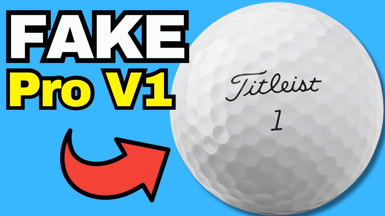 Cutting Open FAKE Refurbished Titleist Pro V1 Golf Ball!
