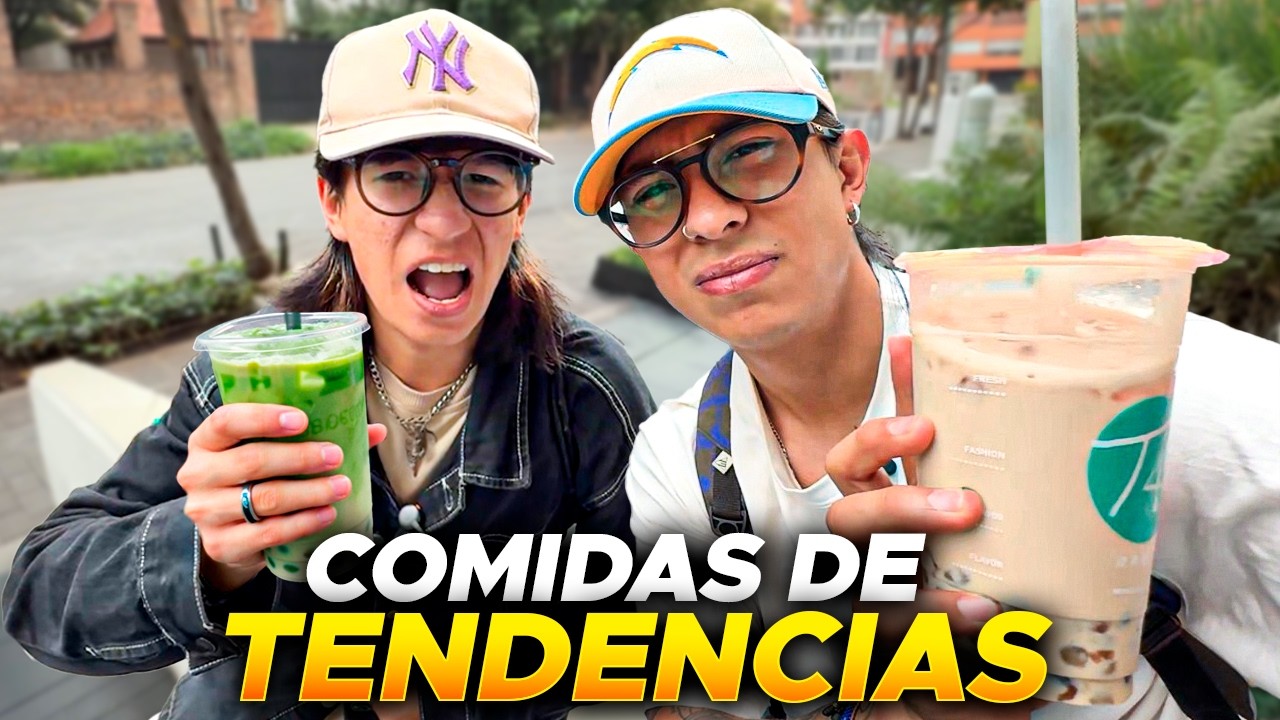 PROBANDO COMIDA de TENDENCIAS  - MATCHA SABOR C4CA?