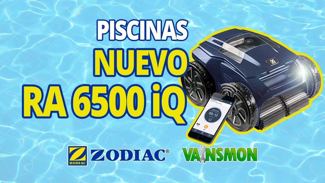 Limpiafondos electrico ZODIAC RA 6500 IQ ALPHA PRO - Vainsmon.es