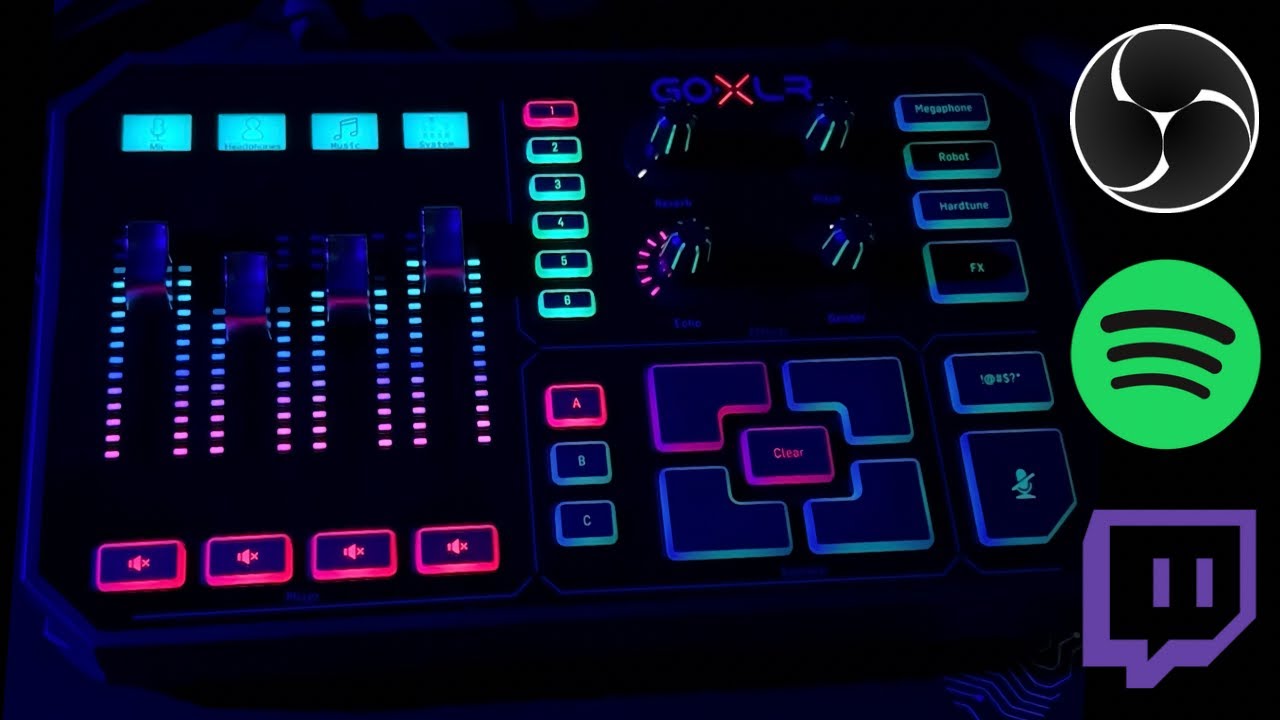 Как разделить звук для Twitch в OBS с помощью GoXLR
