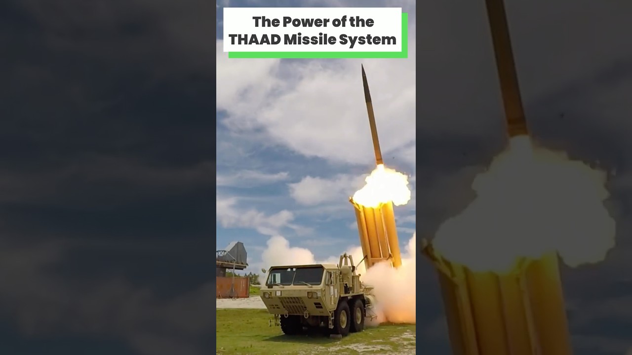 The Power of the THAAD Missile System #thaad #ballisticmissile #ballisticmissiles #usamilitary