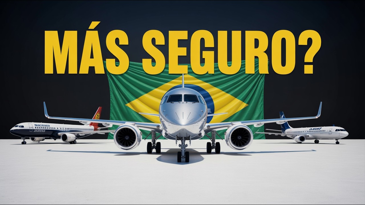 ¿Son los Aviones EMBRAER Realmente Más Seguros que Boeing y Airbus?