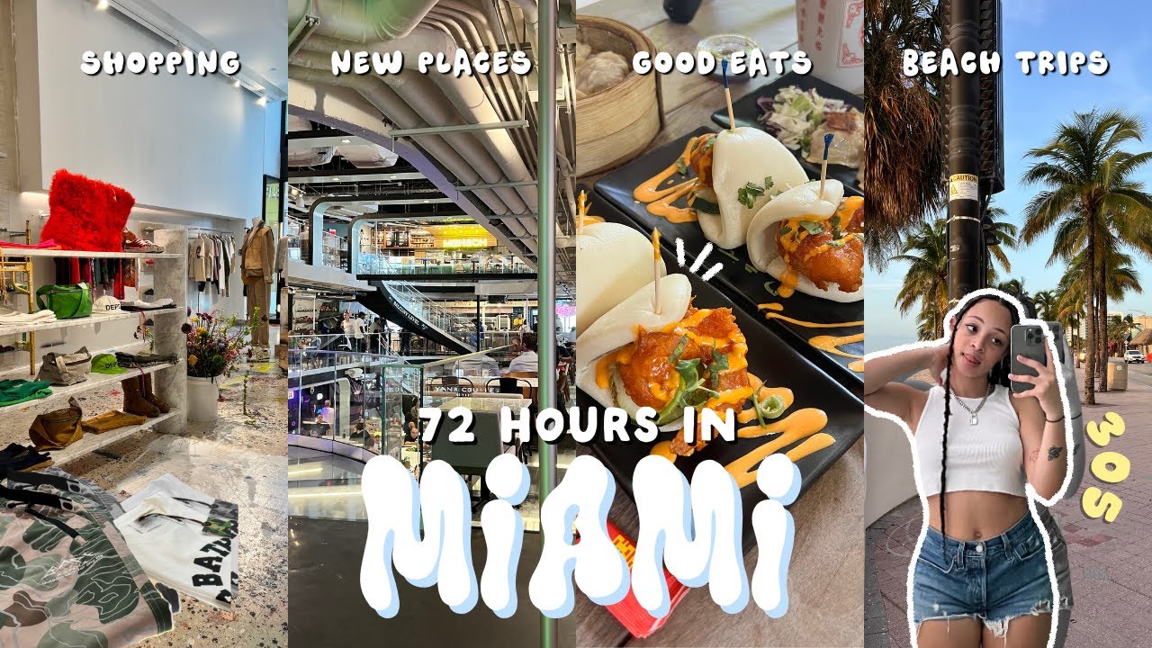 72 HOURS IN MIAMI 🌴 | must visits, good eats, personal recs, shopping + more!