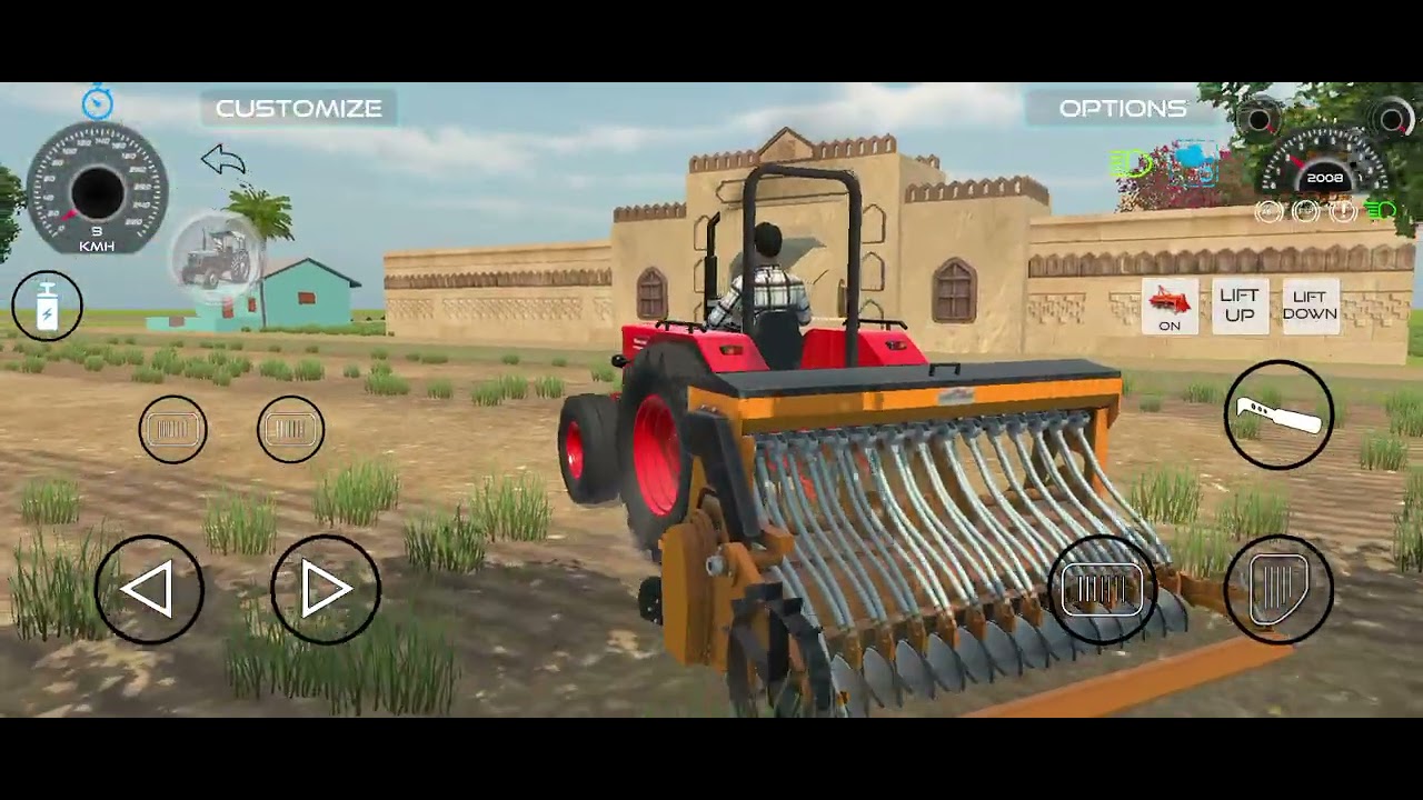 Indian farming 3D game //🌿🍓| swaraj sonalika 🥭 holland trecter //🌾 gameplay #trector #gaming 