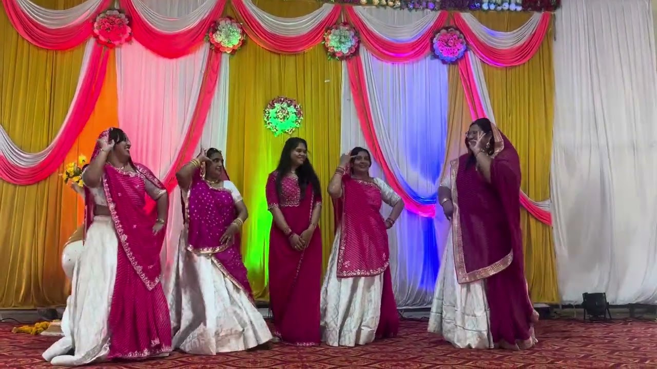 Battisi Dance for Nanand and Family❤️#battisi #mayra #wedding #weddingritual #jainwedding 