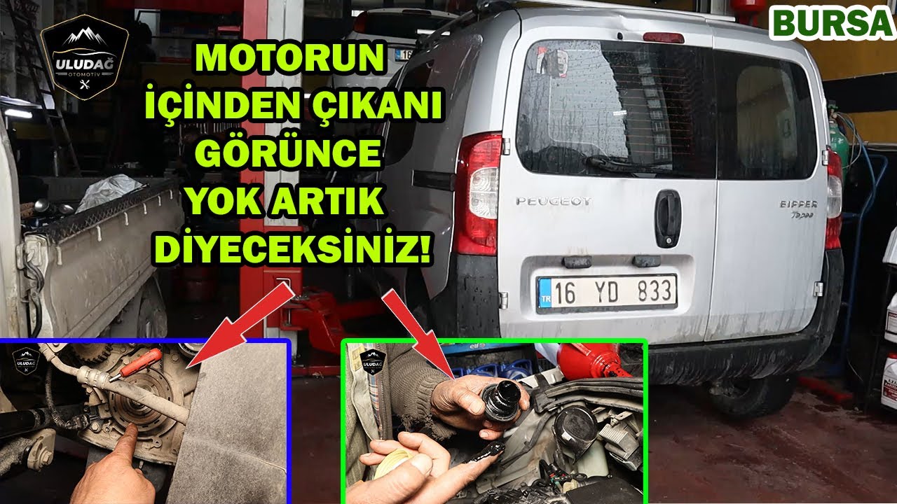 TRİGER DEĞİŞİMİ İÇİN GELDİ MOTORUN İÇİ HERKESİ ŞAŞIRTTI! Peugeot Bipper Tepee)